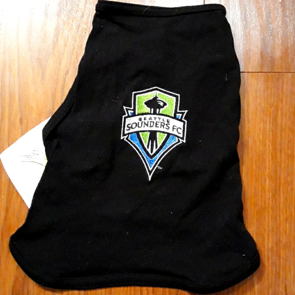 COPY - Seattle Sounders Dog T Shirts MLS